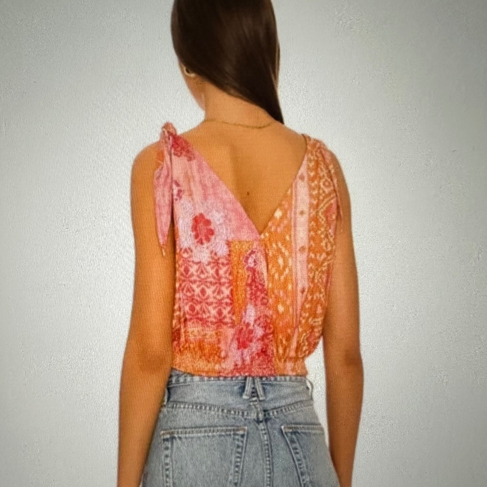Free People Tied To You Tank. NWOT - Picture 4 of 10